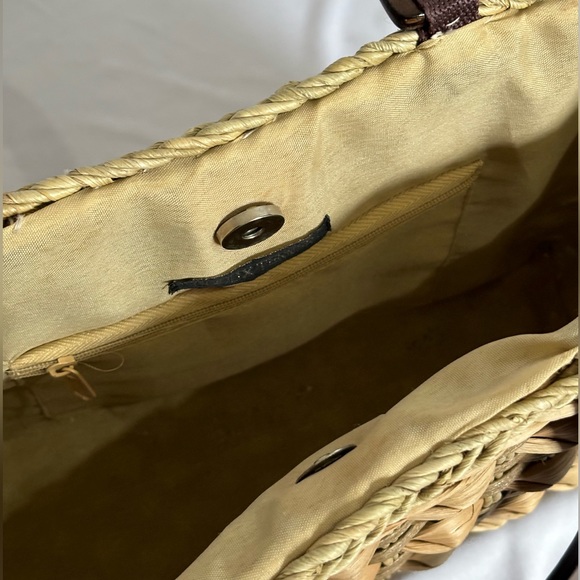 Straw Beach Bag - Picture 2 of 2